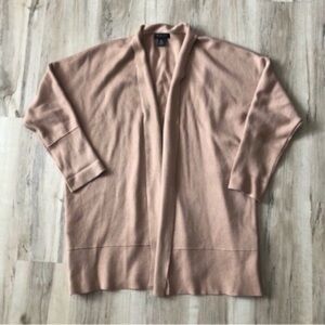 Rachel Zoe Camel Open Front Cardigan